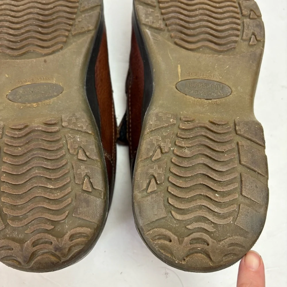Florsheim tumbled leather